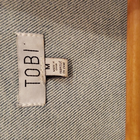 Tobi distressed denim jacket - Picture 2 of 9